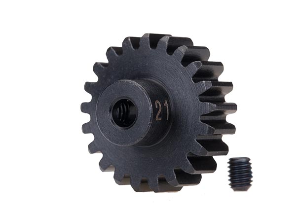 Traxxas 32P Pinion Gear (21), heavy duty (machined, hardened ste