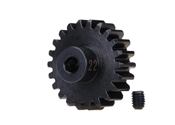 Traxxas 32P Pinion Gear (22), heavy duty (machined, hardened ste