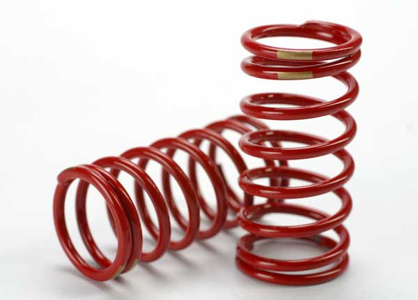 Traxxas Shock Springs (Gold - GTR 3.8) (2) (Revo)