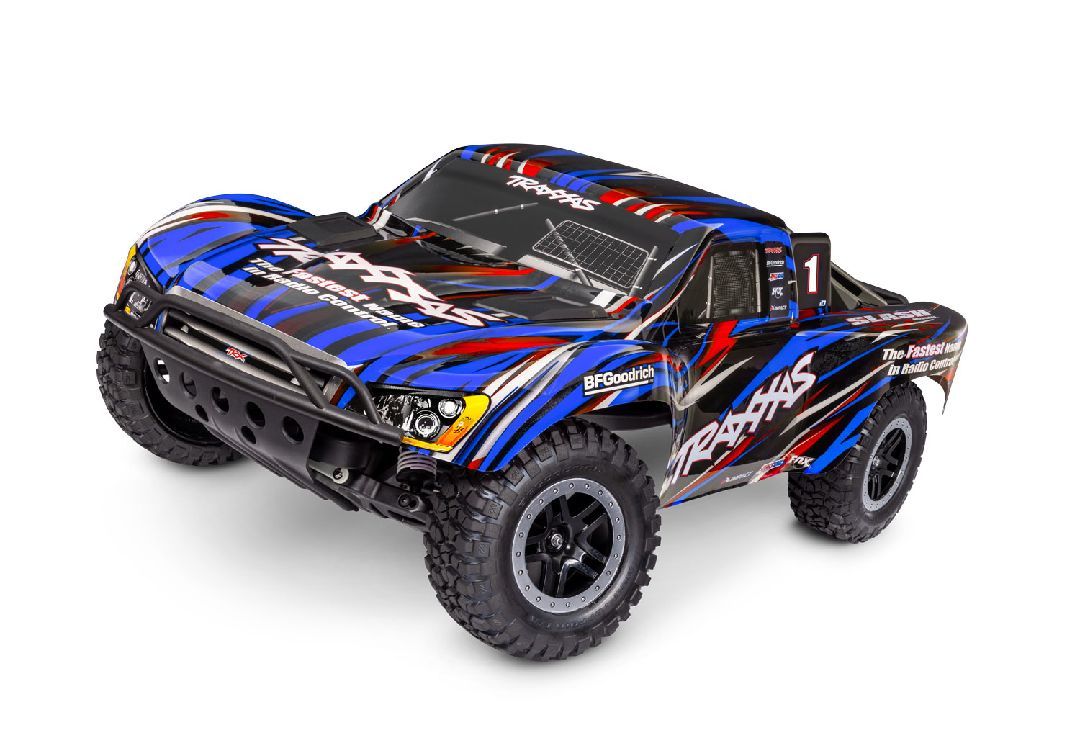 Traxxas Slash 1/10 2WD Short Course Truck Extreme HD BL-2s Blue