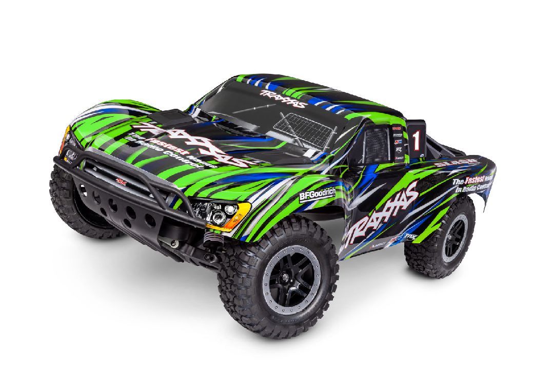 Traxxas Slash 1/10 2WD Short Course Truck Extreme HD BL-2s Green