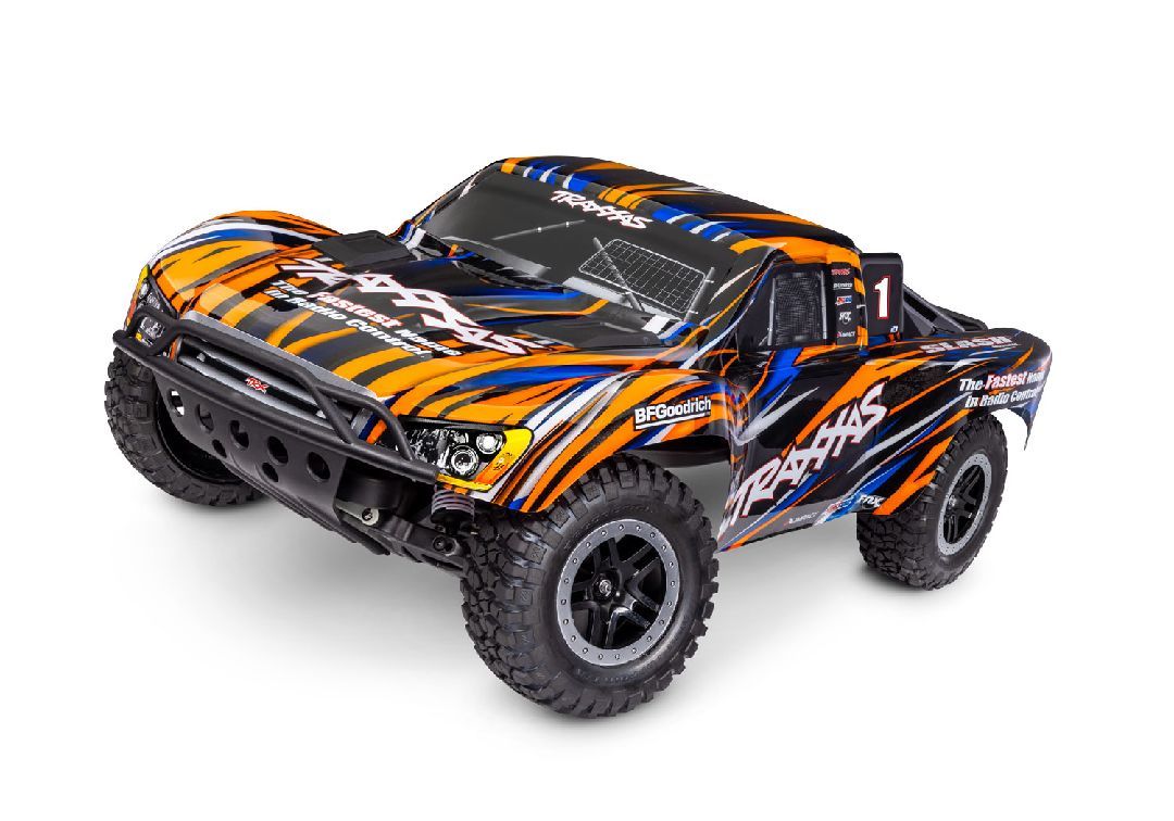 Traxxas Slash 1/10 2WD Short Course Truck Extreme HD BL-2s ORANG