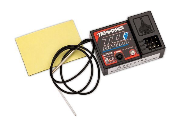 Traxxas Micro 3-Channel Receiver TQi Sport, 2.4GHz with TSM