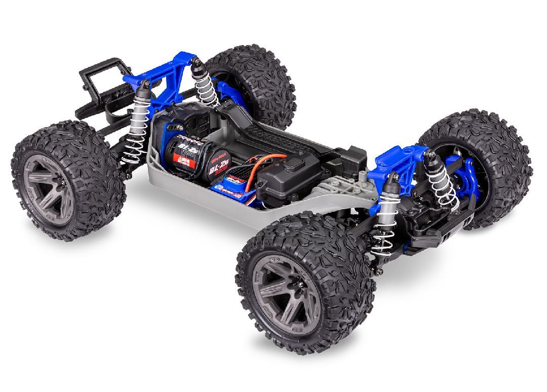 Traxxas Rustler 1/10 4X4 2s Brushless Stadium Truck RTR - Blue