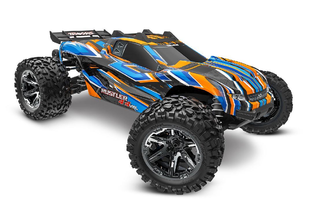 Traxxas Rustler VXL Brushless 4X4 1/10 Stadium Truck - Orange