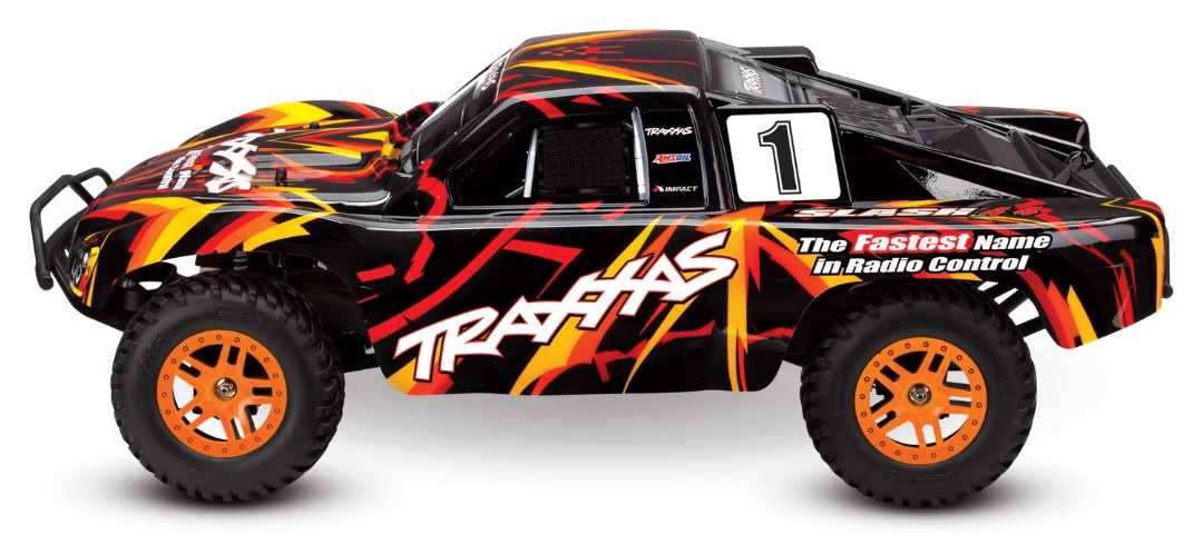 Traxxas Slash 4X4 1/10 4WD XL-5 RTR Short Course Truck Orange