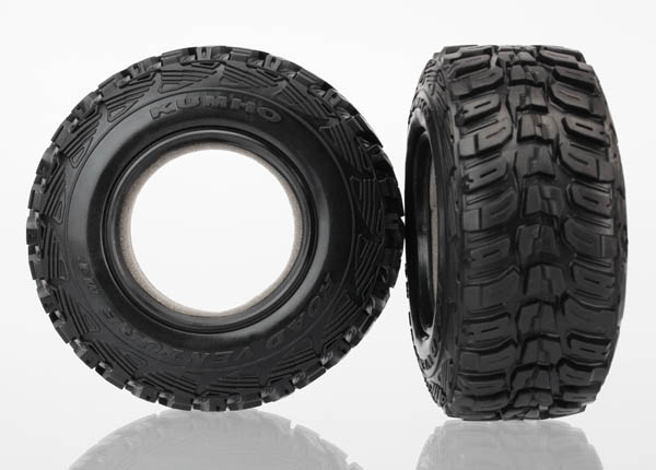 Traxxas Tires, Kumho (Dual Profile 4.3x1.7- 2.2/3.0\') (2)/ Foam