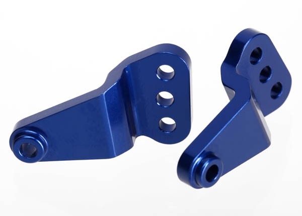 Traxxas Aluminum Rear Suspension Link Mount Set (Blue)