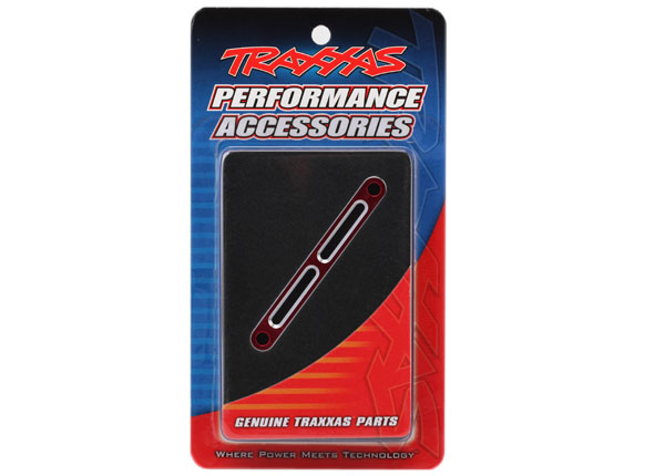 Traxxas Aluminum Front Tie Bar - Red