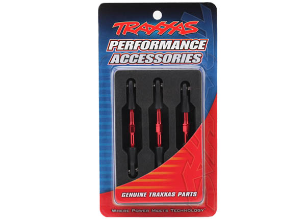 Traxxas Aluminum Rear Suspension Link (Red) (3)