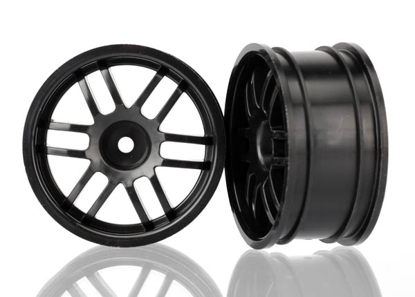 Traxxas Wheels, Rally (Black) (2)