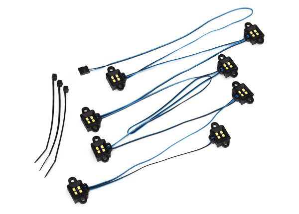 Traxxas LED rock light kit, TRX-4 (requires #8028 power supply)