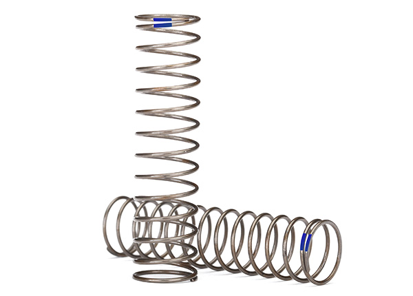 Traxxas Springs, shock (natural finish) (GTS) (0.61 rate, blue s