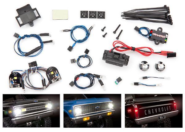 Traxxas LED light set, complete with power supply (contains head