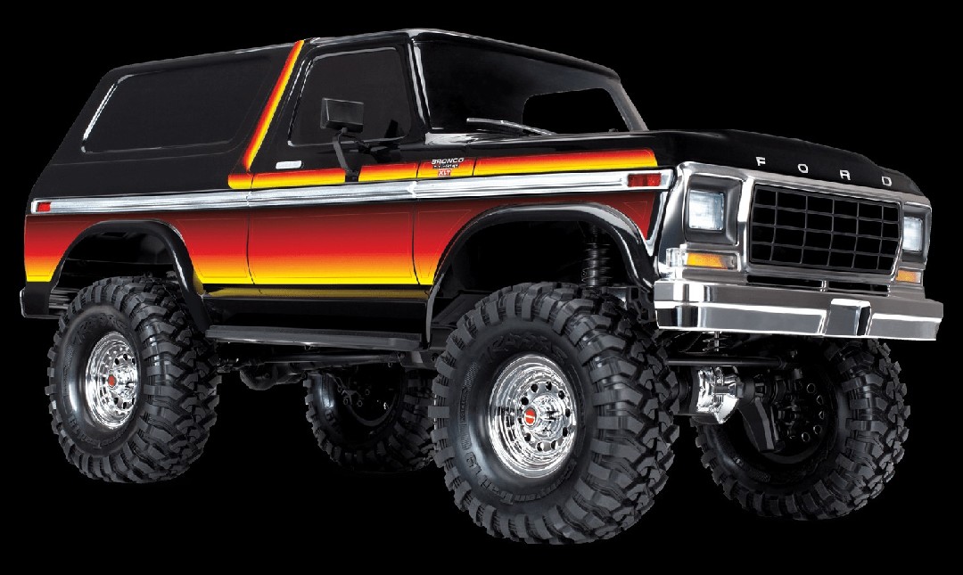 Traxxas TRX-4 1979 Ford Bronco Clipless Body -Sunset