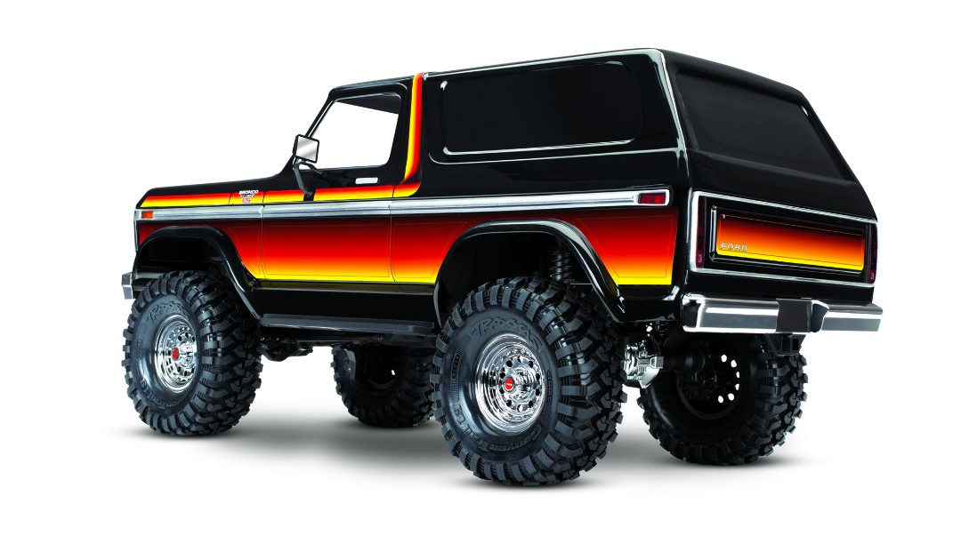 Traxxas TRX-4 1979 Ford Bronco Clipless Body -Sunset