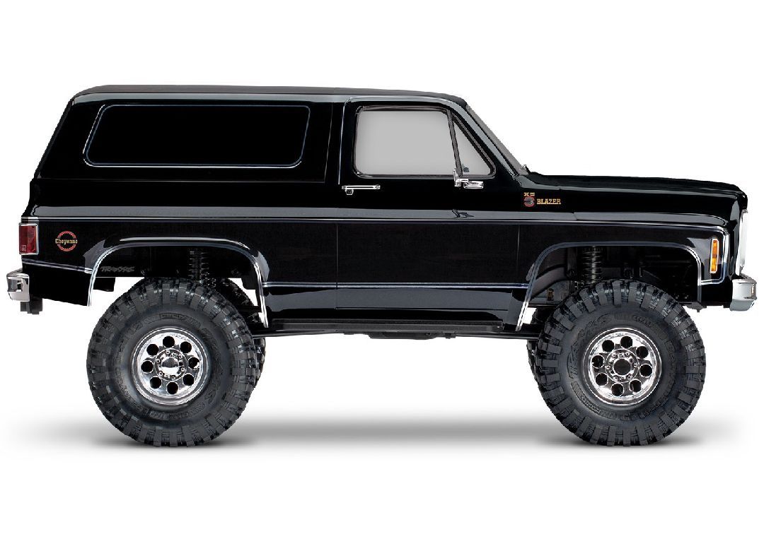 Traxxas TRX4 79 Chevy Blazer 1/10 Crawler, Clipless Body - Black