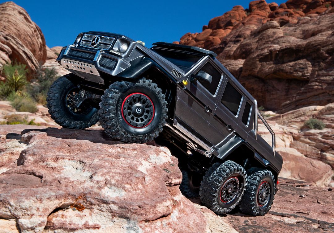 Traxxas Mercedes-Benz G 63 AMG TRX4 6x6 1/10 Crawler - Silver