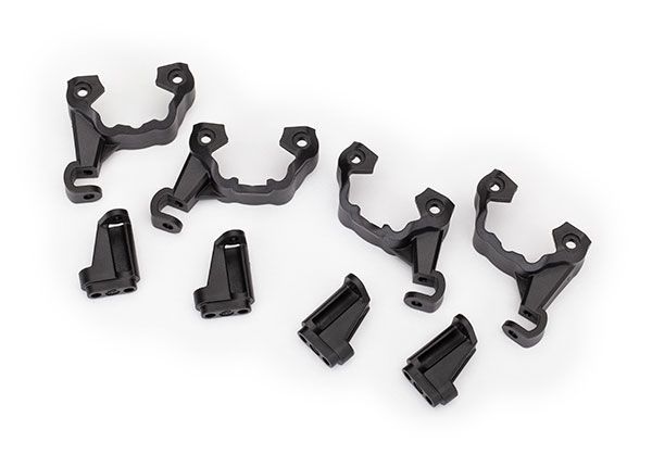 Traxxas Shock mounts (frame, left (2), frame, right (2))/ portal