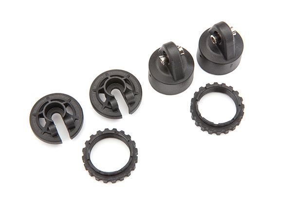 Traxxas Shock caps, GT-Maxx shocks/ spring perch/ adjusters