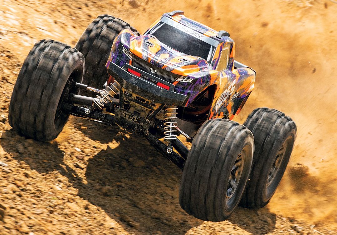 Traxxas Hoss 4X4 VXL - Solar Flare 1/10 Scale 4WD Brushless