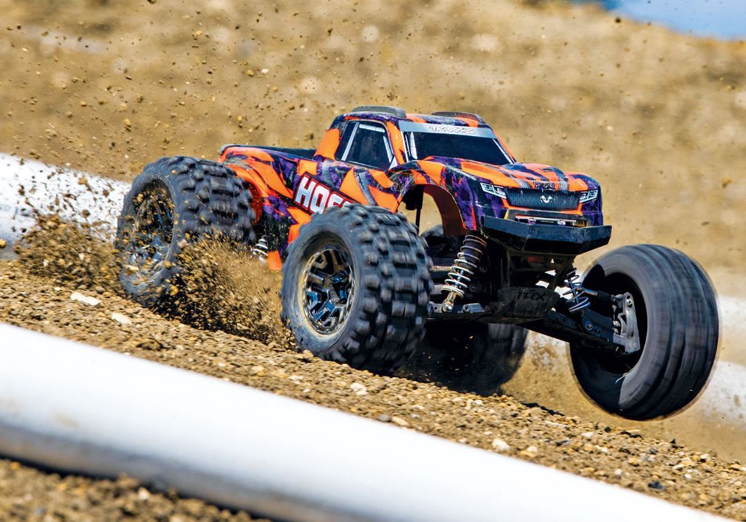 Traxxas Hoss 4X4 VXL - Solar Flare 1/10 Scale 4WD Brushless