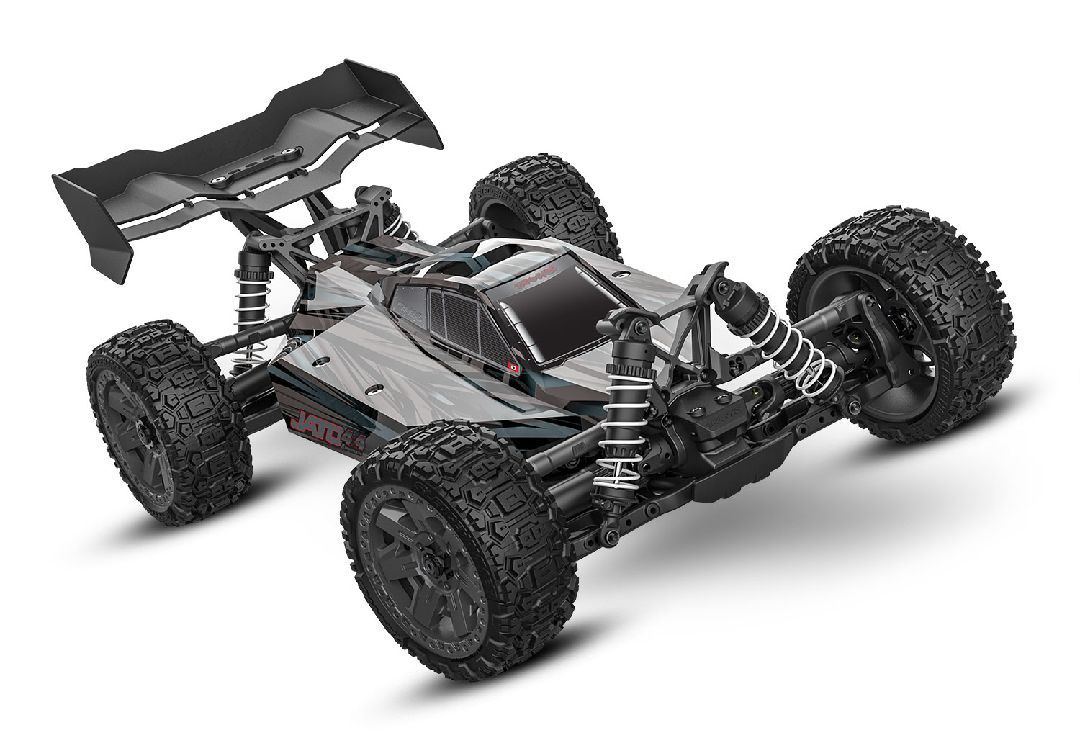 Traxxas Jato 4x4 Brushless BL-2S with clipless body - BLACK