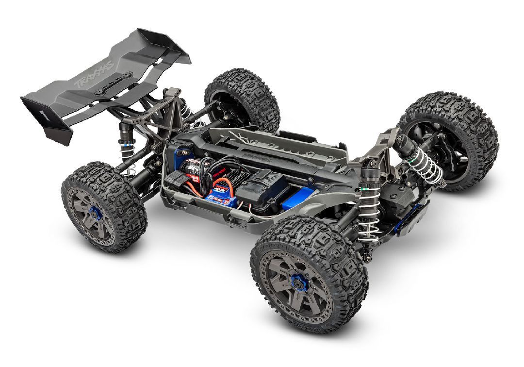 Traxxas Jato 4x4 Brushless BL-2S with clipless body - BLACK