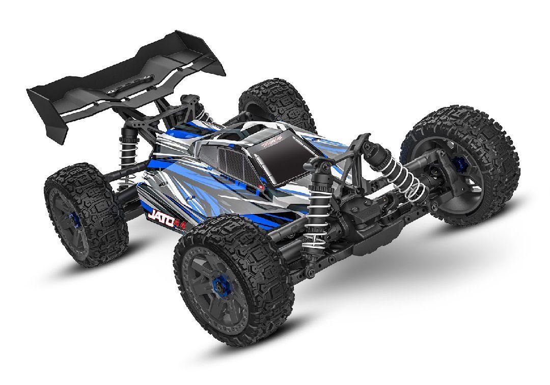 Traxxas Jato 4x4 Brushless BL-2S with clipless body - BLUE