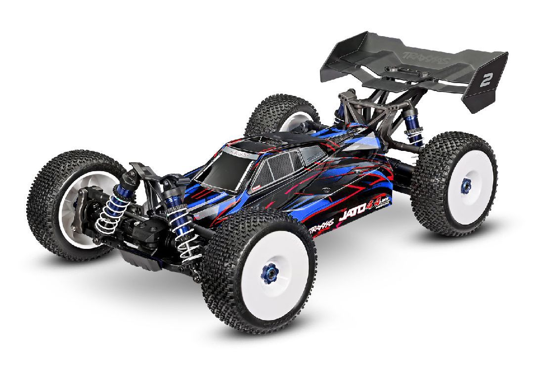 Traxxas Jato 4x4 Brushless VXL 1/8 Scale - Blue clipless body