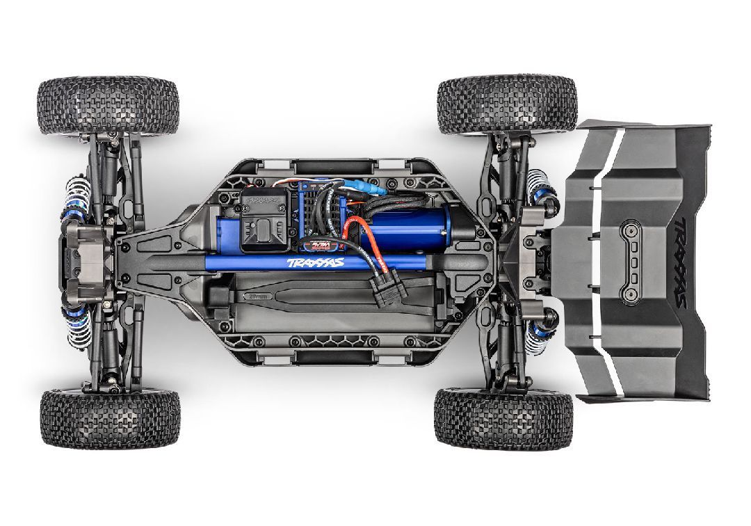 Traxxas Jato 4x4 Brushless VXL 1/8 Scale - Blue clipless body