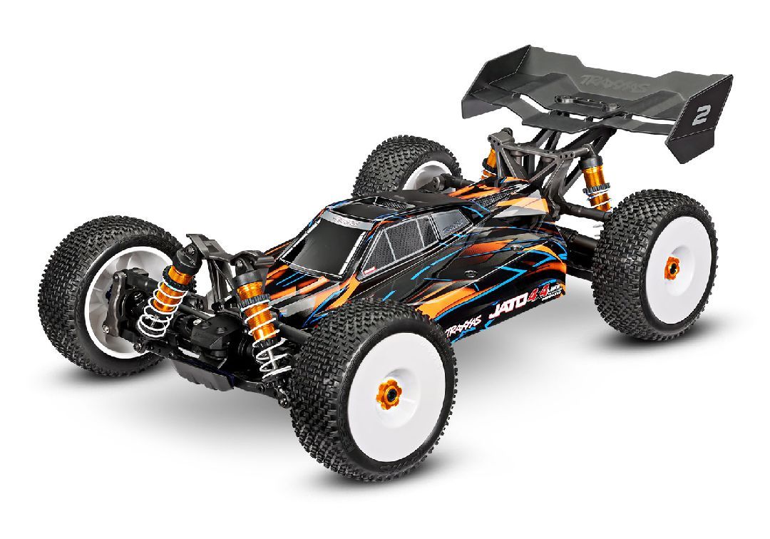 Traxxas Jato 4x4 Brushless VXL 1/8 Scale - Orange clipless body