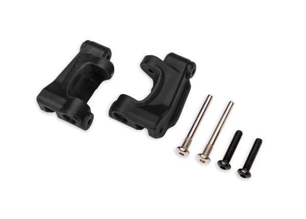 Traxxas Caster blocks, extreme heavy duty, black(2) New