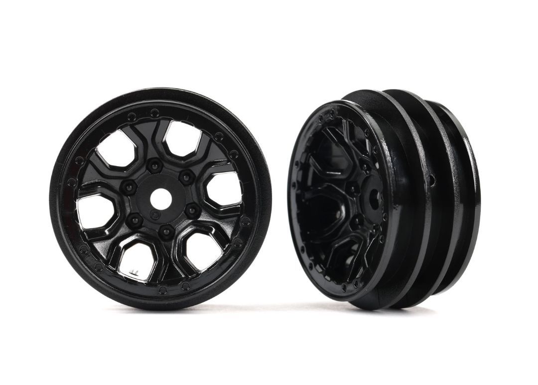 Traxxas Wheels, 1.0\" (Black) (2)