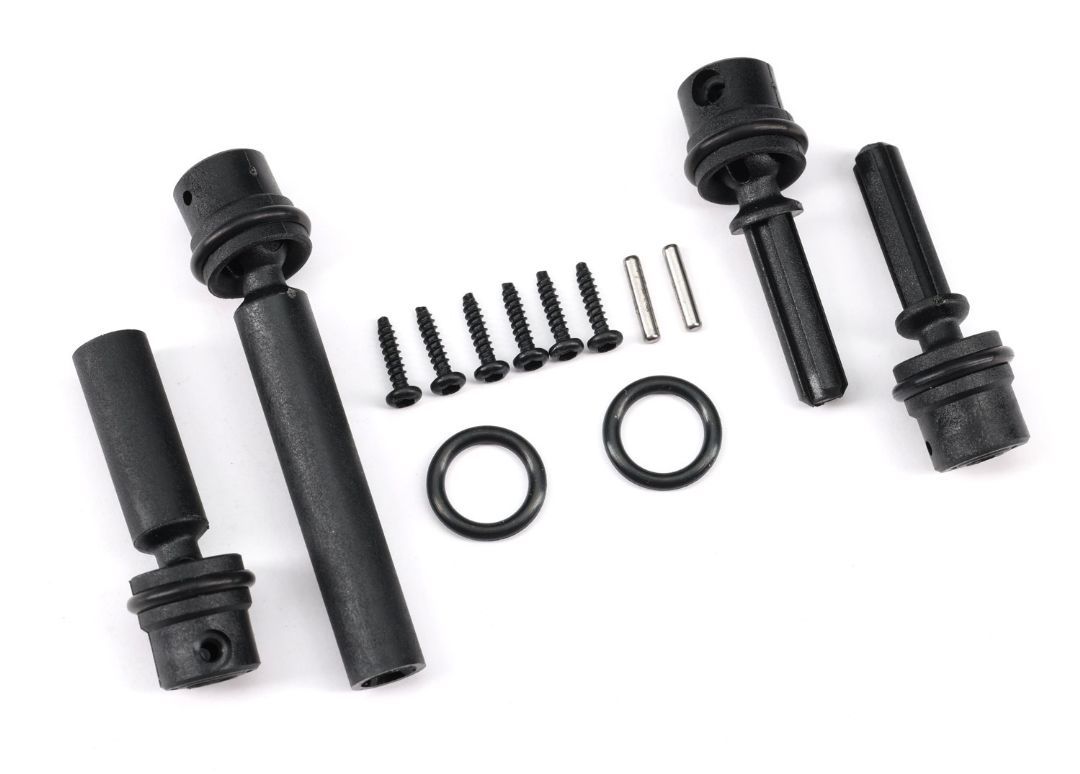 TRX4M Driveshafts, Center, Assembled (Front & Rear)161mm wheelba