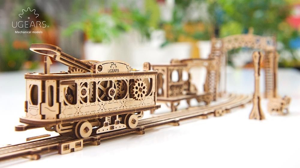 UGears Tram Line - 284 pieces (Medium)