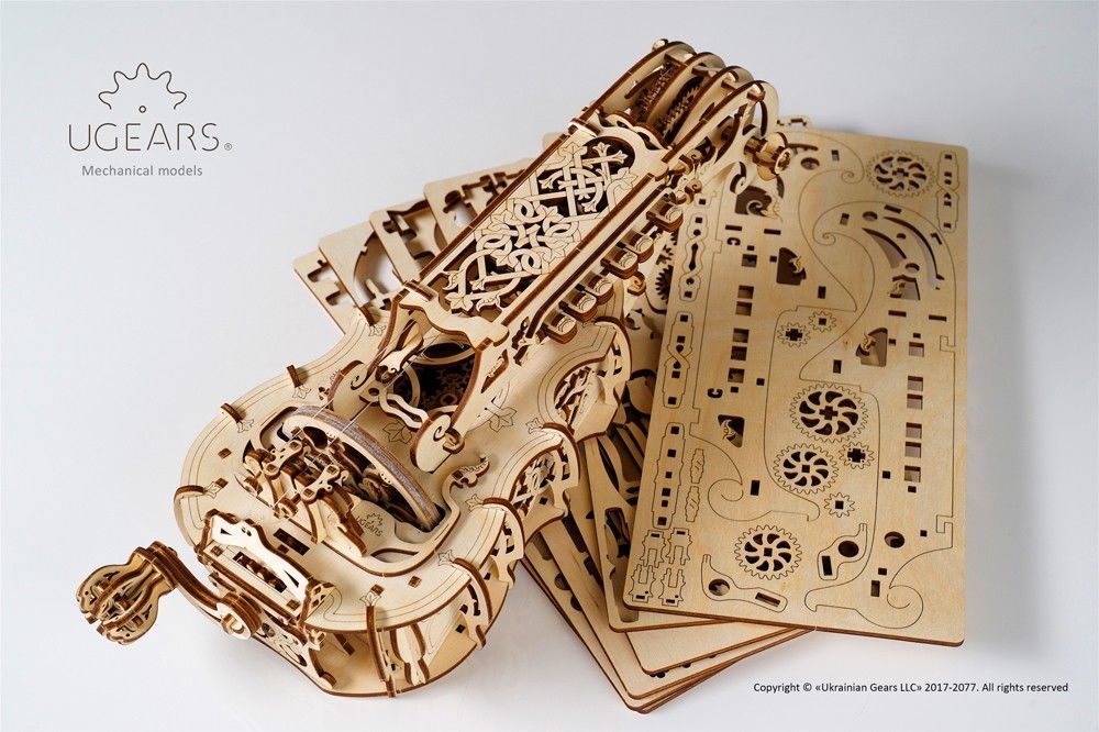 UGears Hurdy-Gurdy - 292 pieces