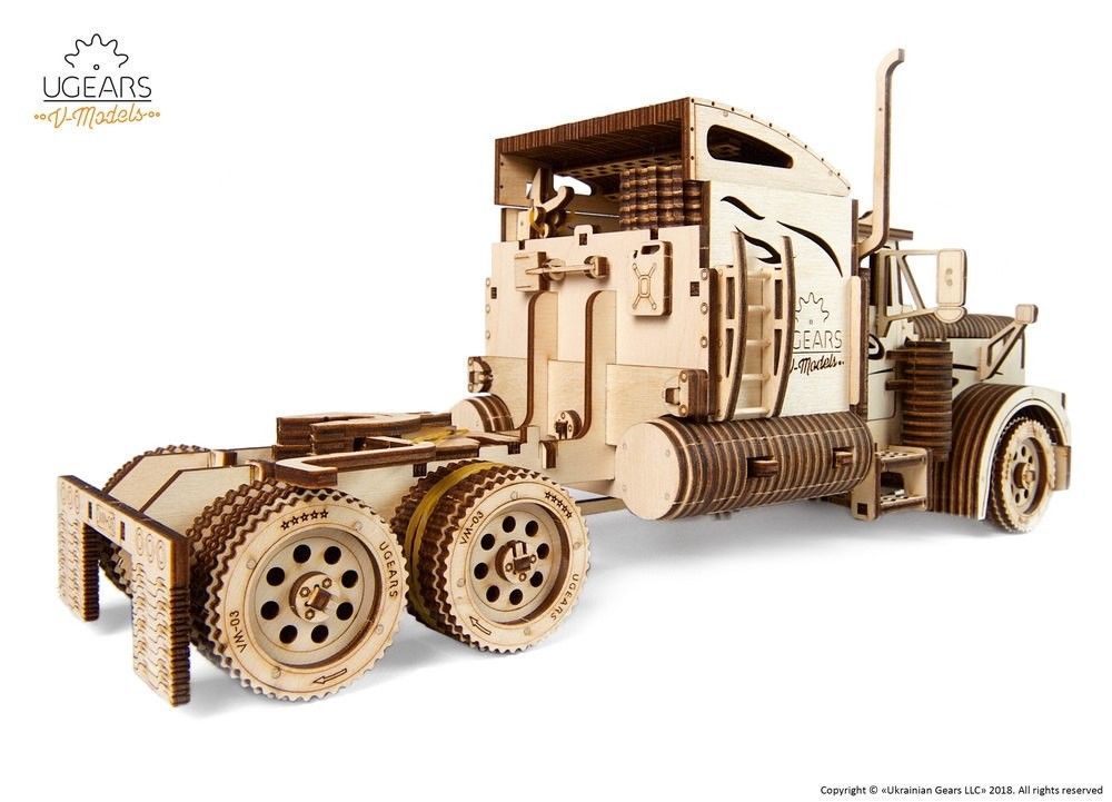 UGears Heavy Boy Truck VM-03 - 541 pieces (Advanced)