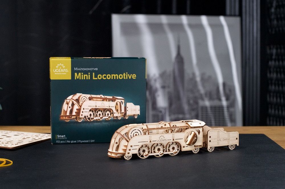 Mini Locomotive - 172 Pieces (Easy)