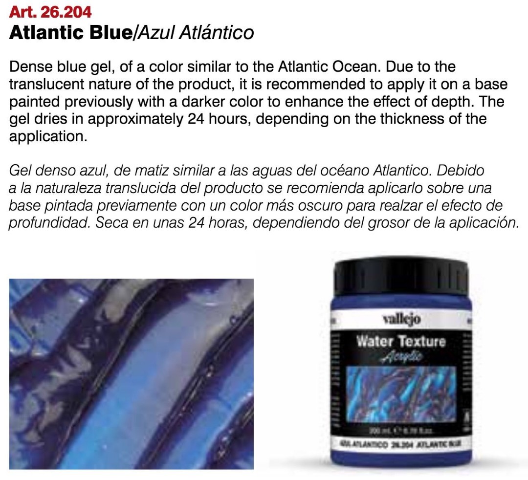 VAL26204 WATER-ATLANTIC BLUE