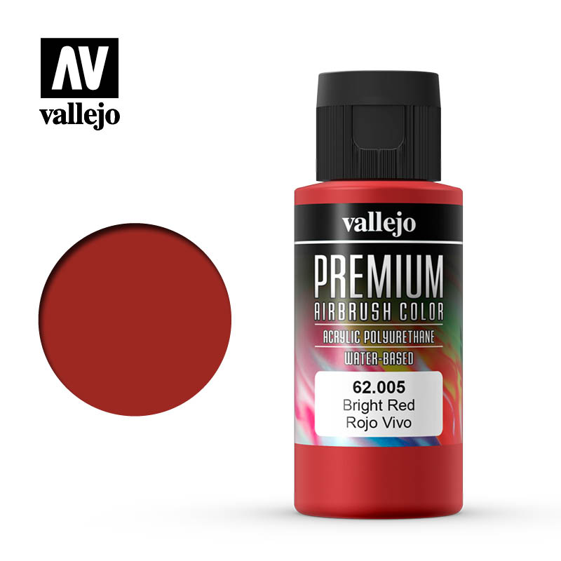 VAL62005 BRIGHT RED60ml - PREMIUM COLOR