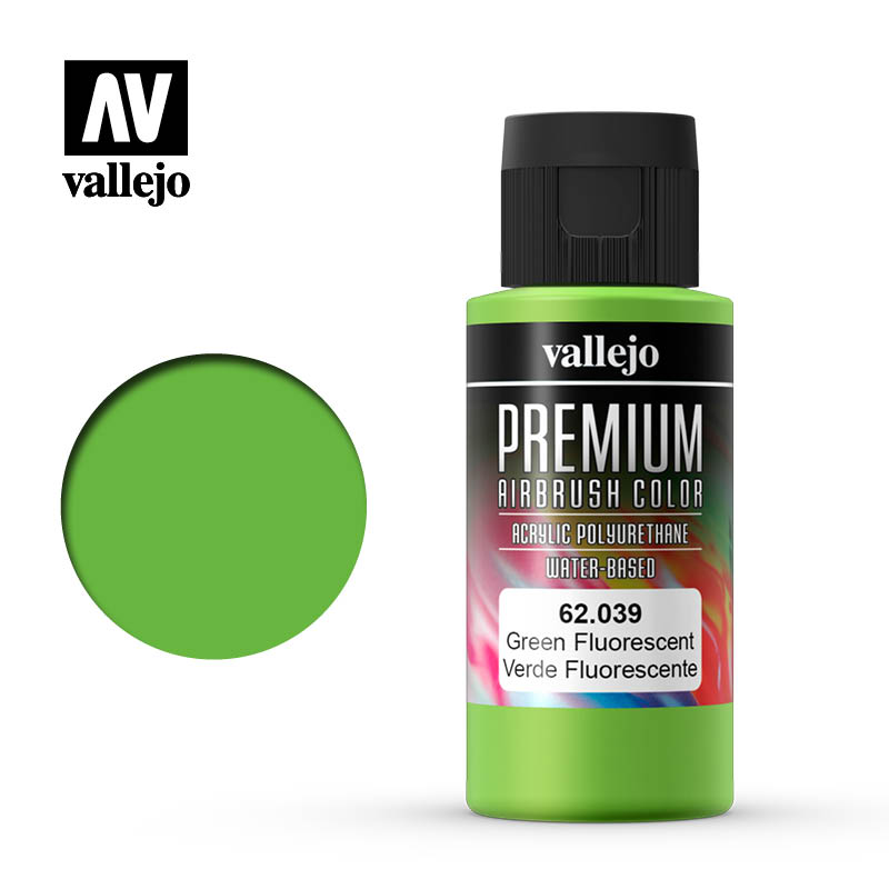 VAL62039 GREEN FLUO60ml - PREMIUM COLOR