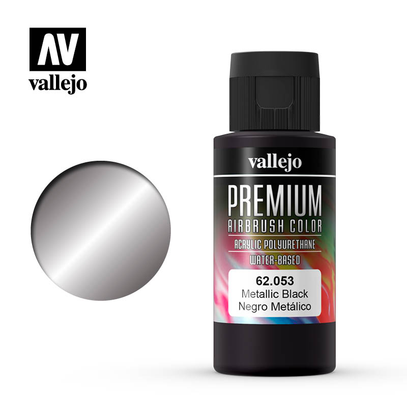 VAL62053 METALLIC BLACK60ml - PREMIUM COLOR