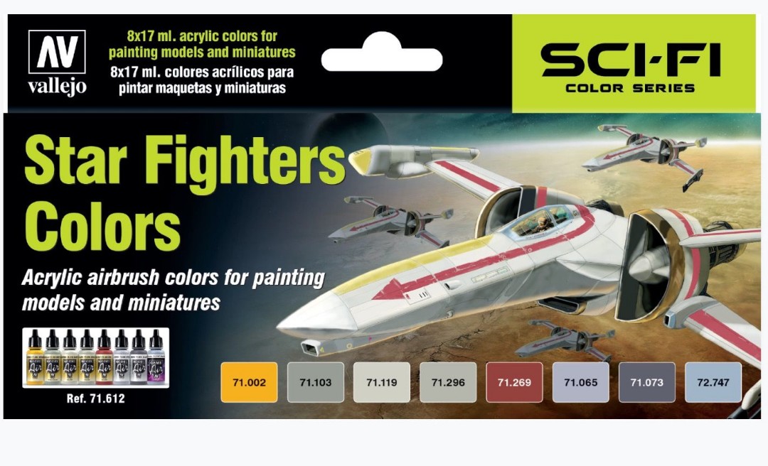 STAR FIGHTERS COLORS