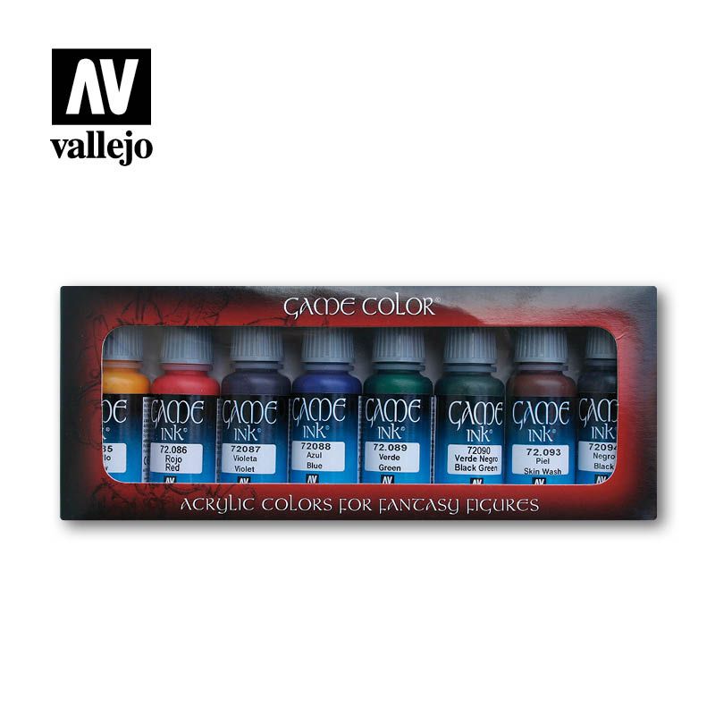 VAL72296 Game inks SET (8PC/SET)