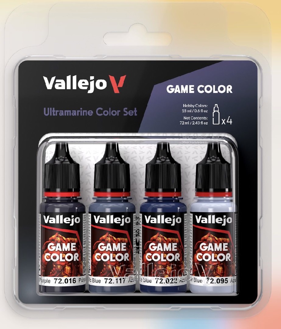 GAME COLOR ULTRAMARINE COLOUR SET (4PCS) 72095-117-022-016