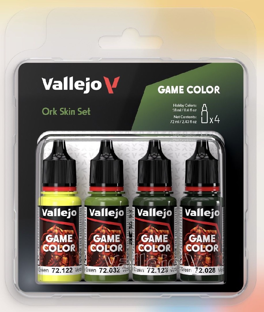 GAME COLOR ORK SKIN COLOUR SET (4PCS) 72122-032-123-028