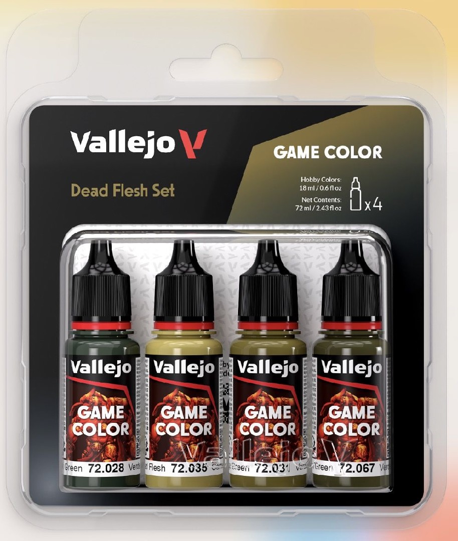 GAME COLOR DEAD FLESH COLOUR SET (4PCS) 72035-031-067-028