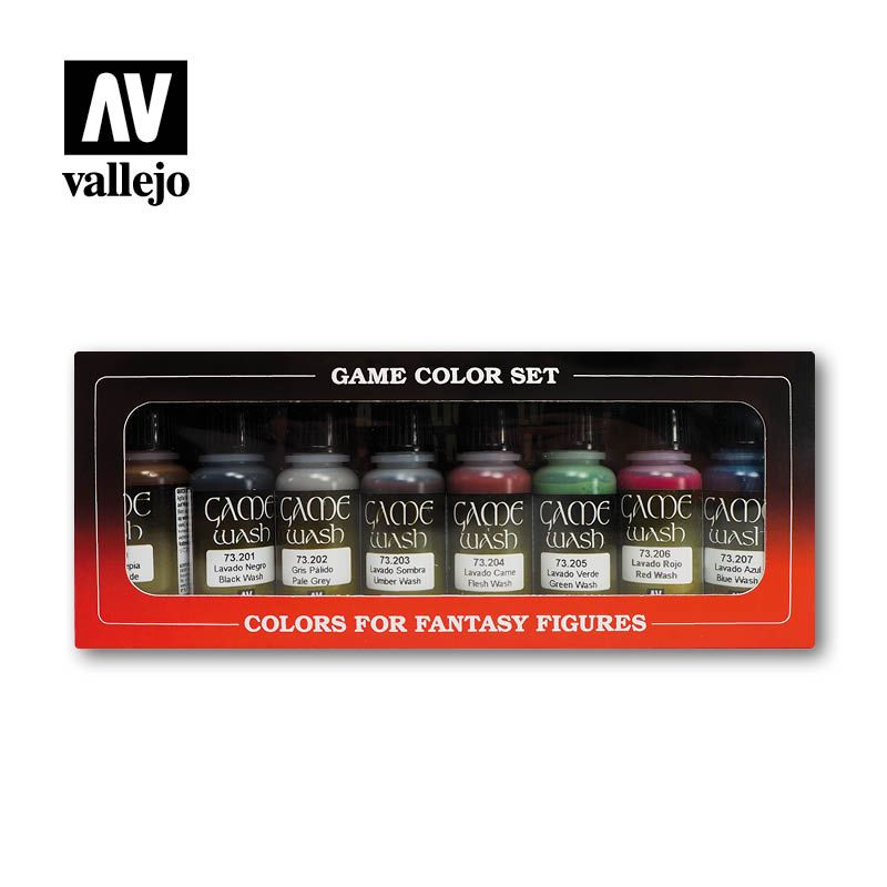 Washes Set Game Colors