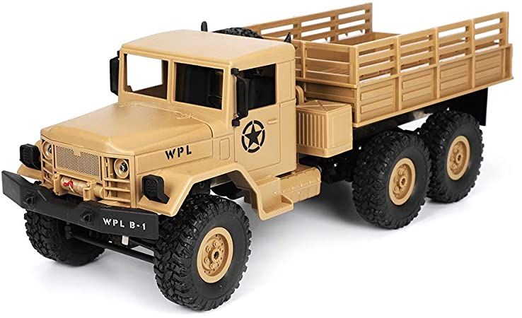 WPL B16 RC Car 1/16 Rock Crawler Off-Road 4WD 2.4G Military Truc